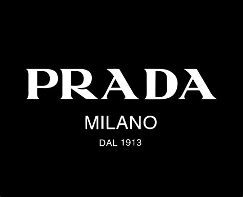 prada milano authentic|prada logo black and white.